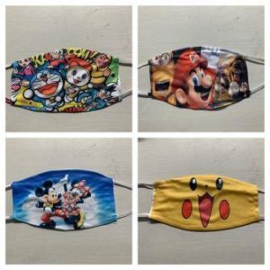 Cartoon Printed Face Masks