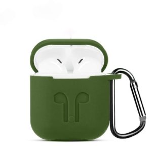 Airpods cover silicon green
